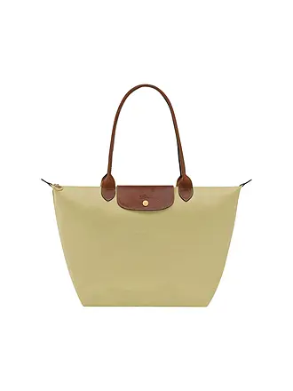LONGCHAMP | Le Pliage Original Shopper Large, Cognac | hellgrün